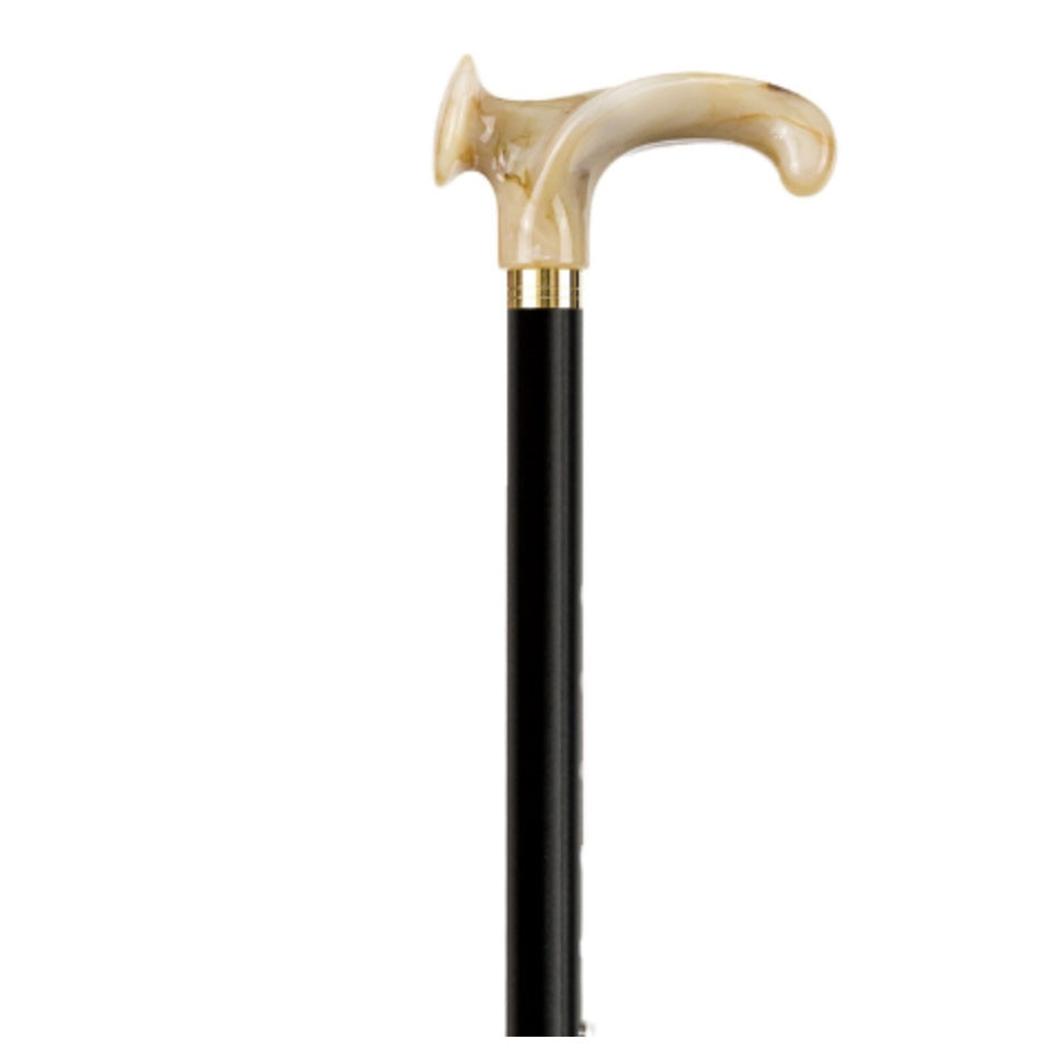 Ottavio Light Metal Adjustable Walking Stick with Right-Handed Handle